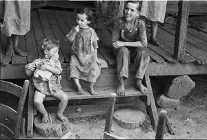 Tengle children, Hale County, Alabama by Walker Evans, 1936 (LOC)